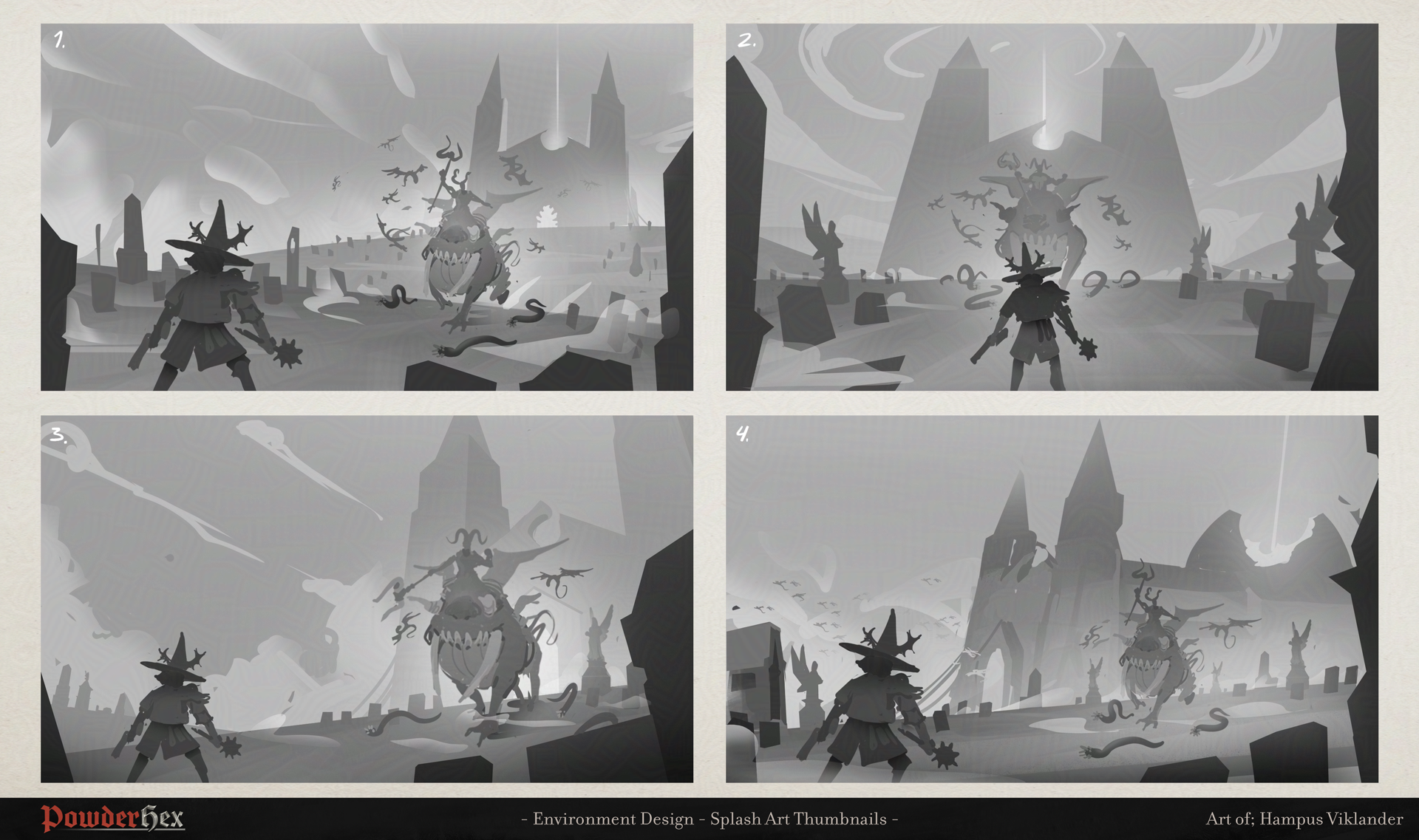 PowderHex splash art thumbnails