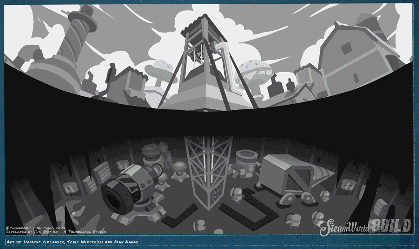Steamworld build process animation