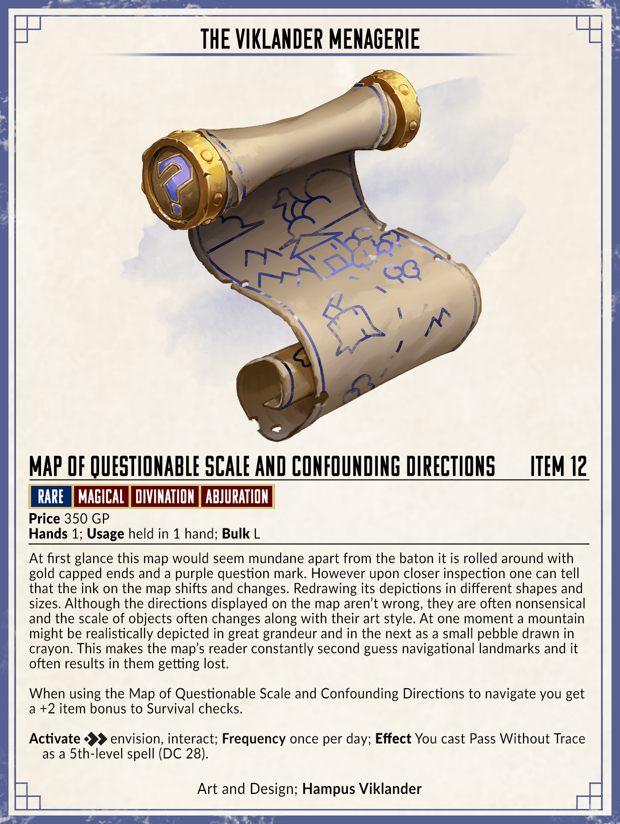 Map of questionable scale misc rules entry