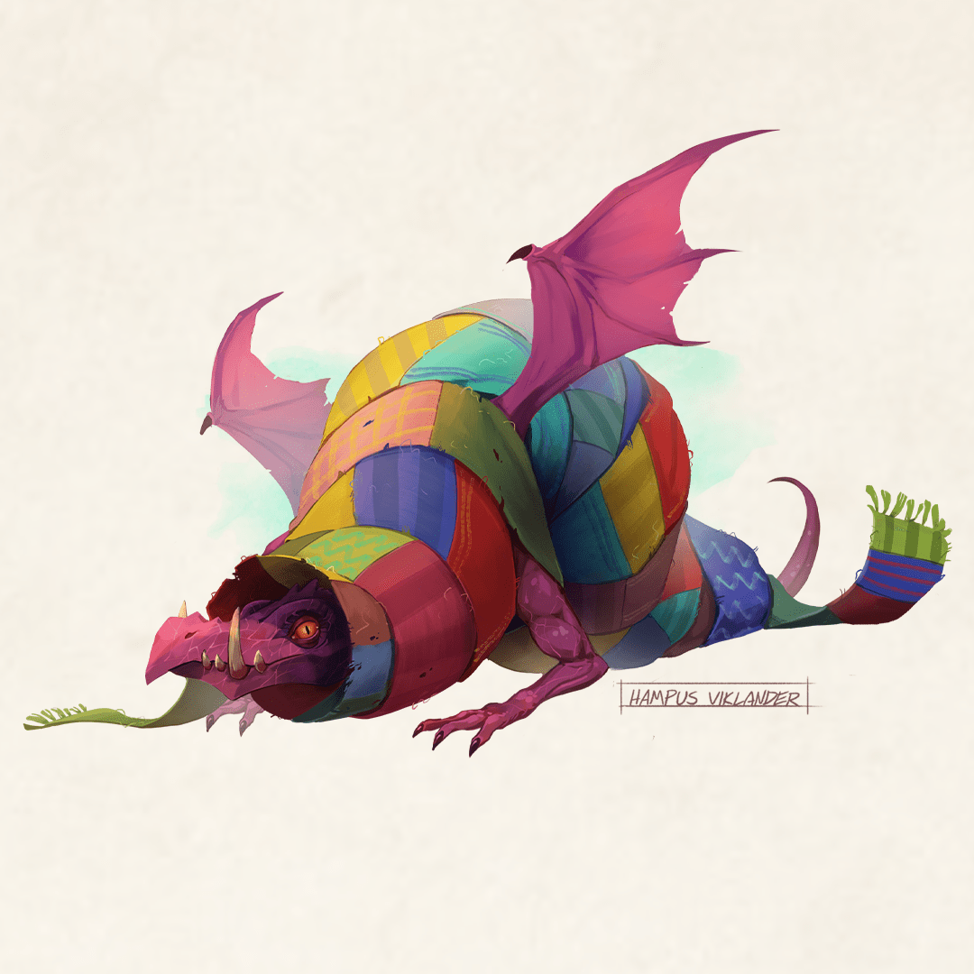creature scarf dragon