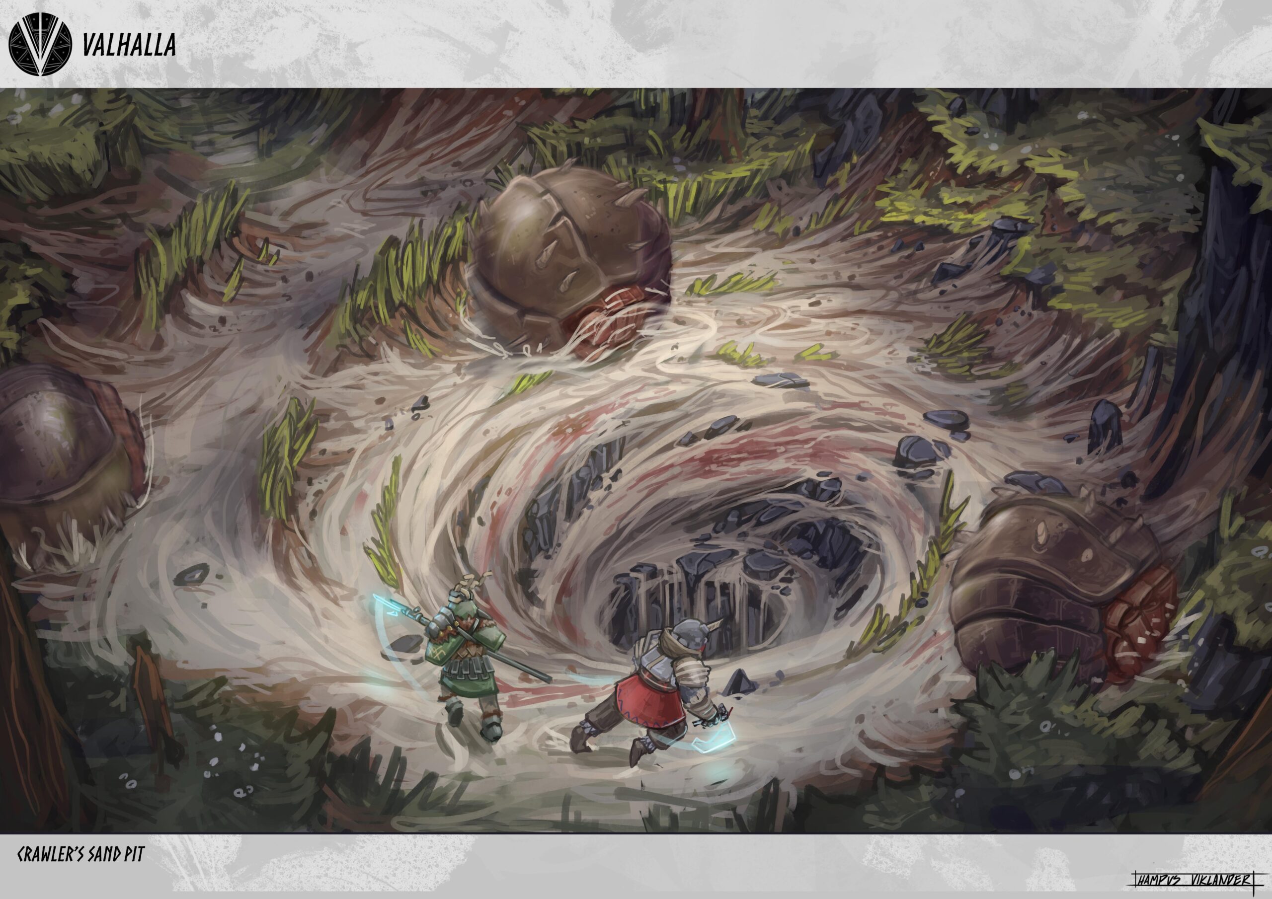 Enviro painting for my FZD project Valhalla