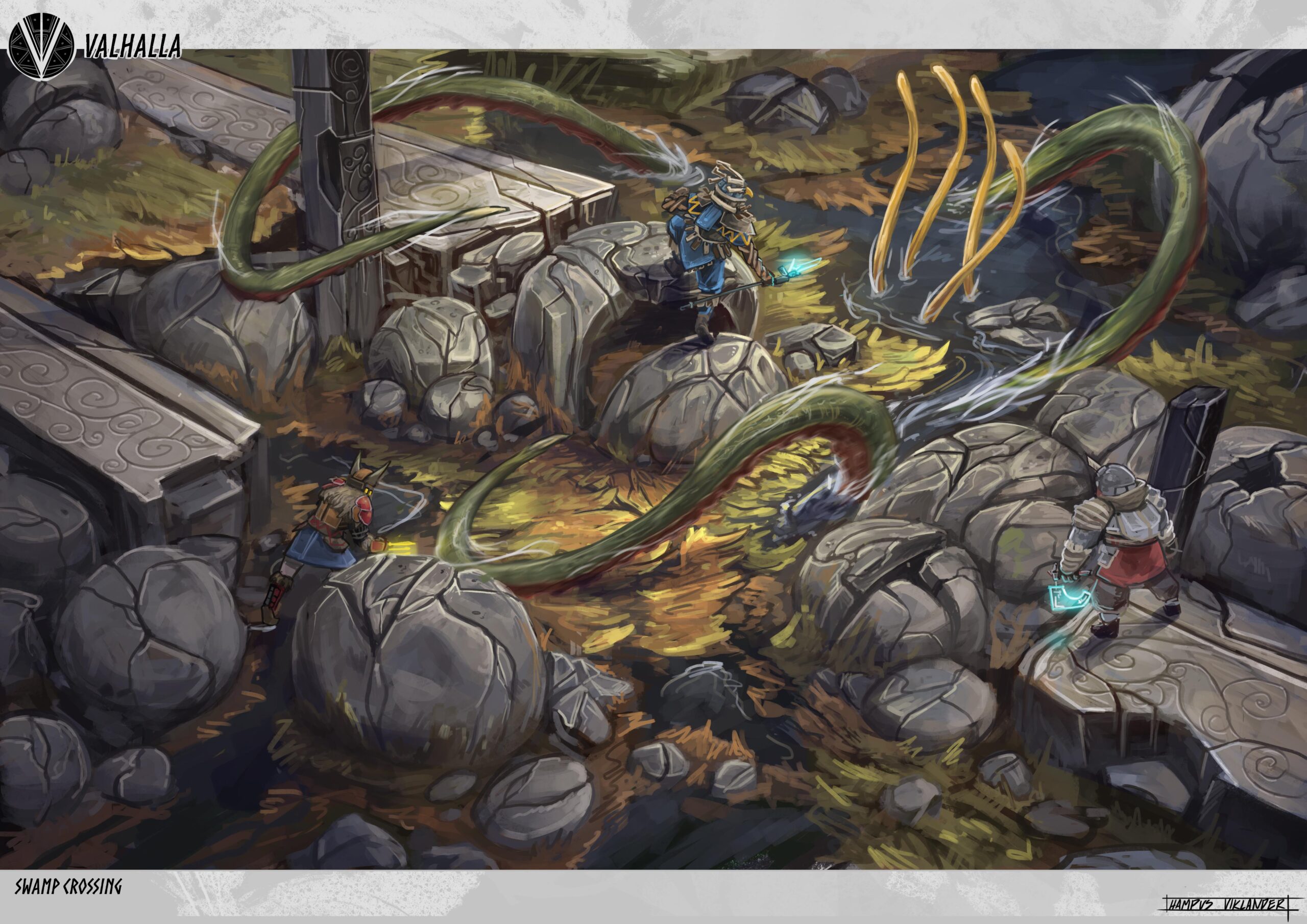 Enviro painting for my FZD project Valhalla